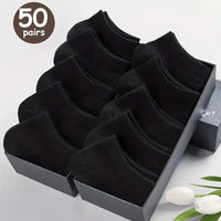 50 Pairs Black