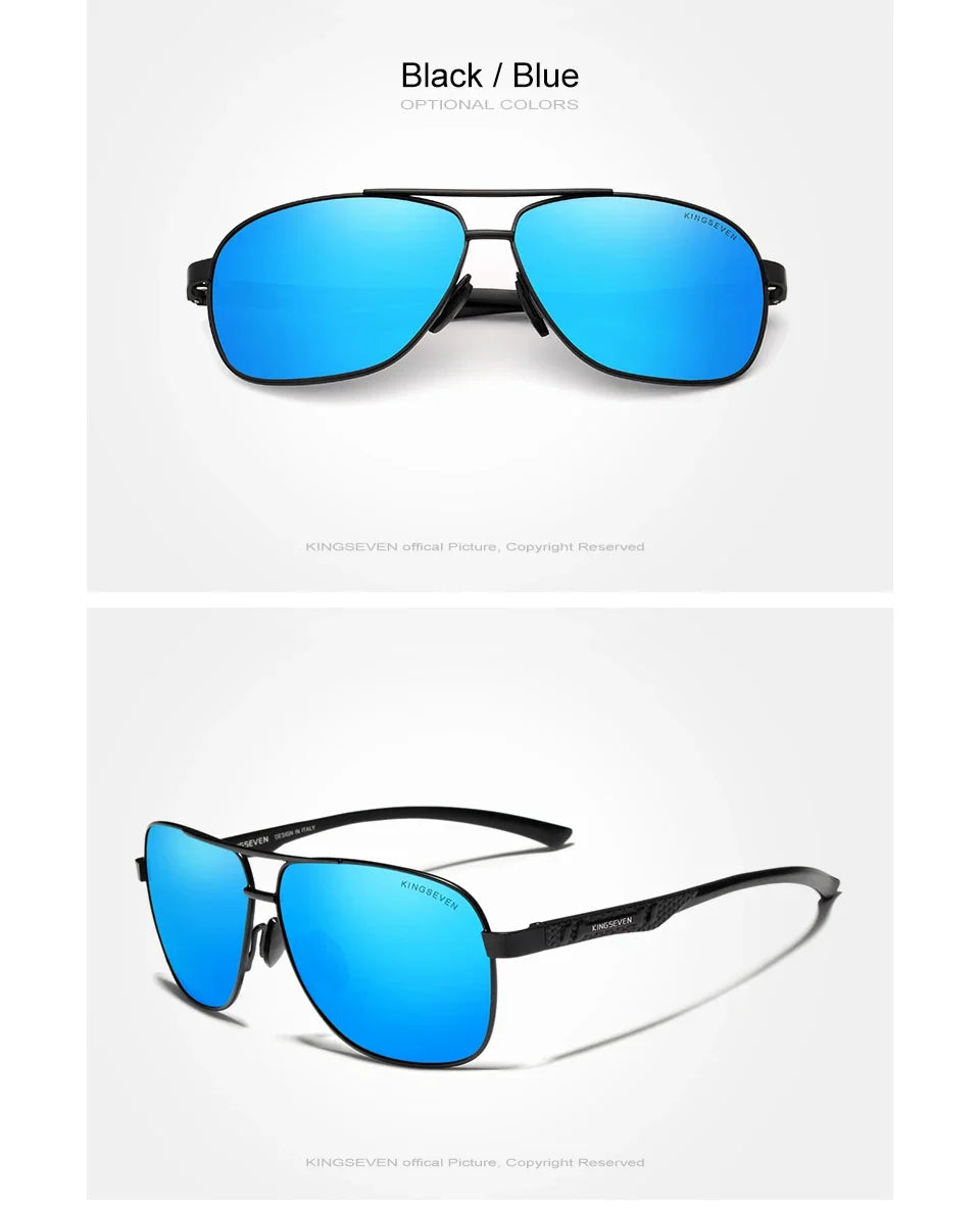 KINGSEVEN Polarized Aluminum Sunglasses Men UV400 HD Lens Pilot Eye Protection Photochromic Glasses Women Night Vision Eyewear Beauty World Shop