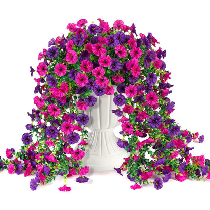 1/2Pcs Artificial Flowers Vine Morning Glory Wedding Bridal Home Room Table Festival Decor Outdoor Yard Garden Arch DIY Gift Box Beauty World Shop