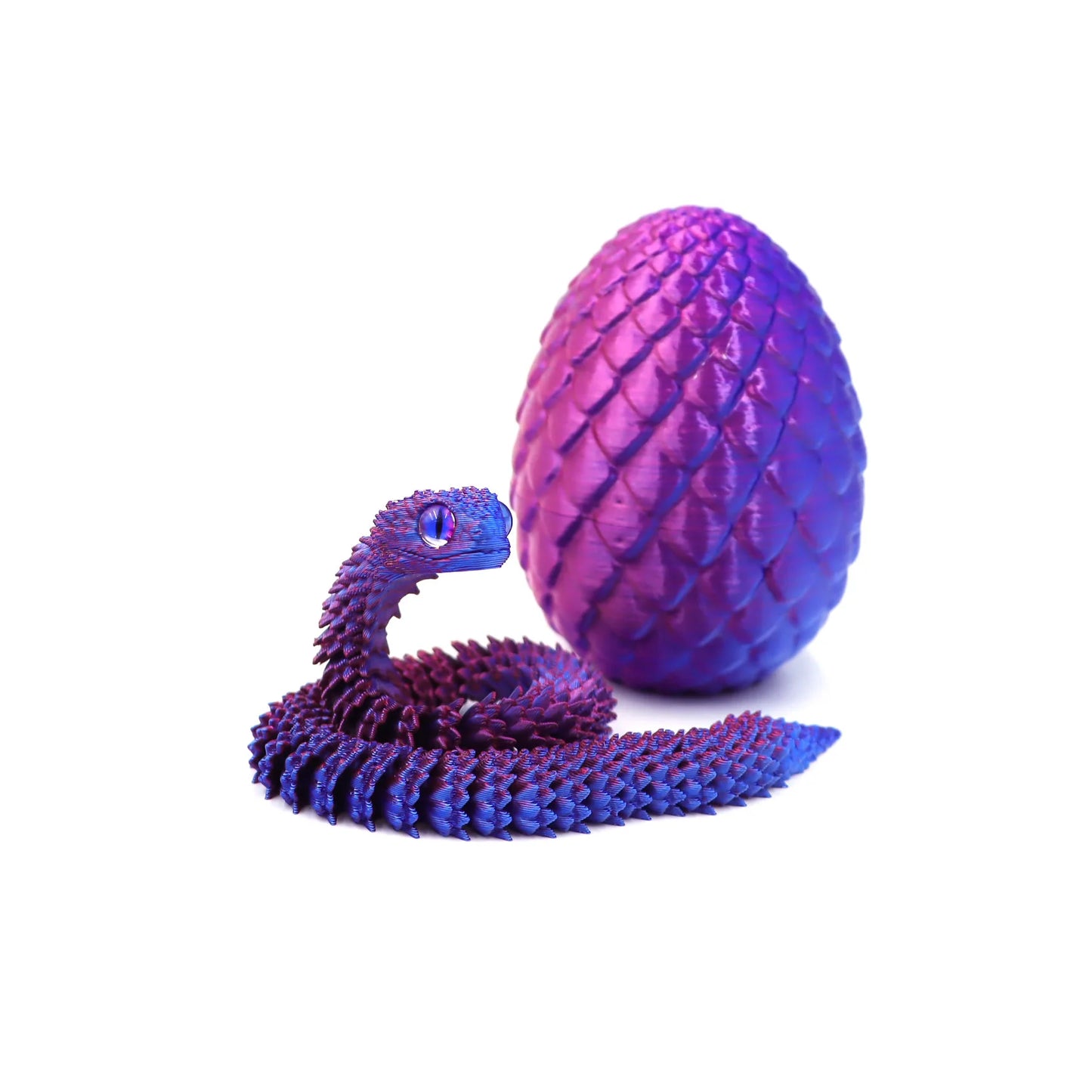 3d Printed Toys Home Decoration Desktop Decorations Anime Figures Articulating Home Decor Items 3D Printing Snake Eggs Rotating Beauty World Shop