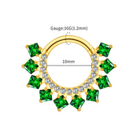 Gold Green 1.2x10mm