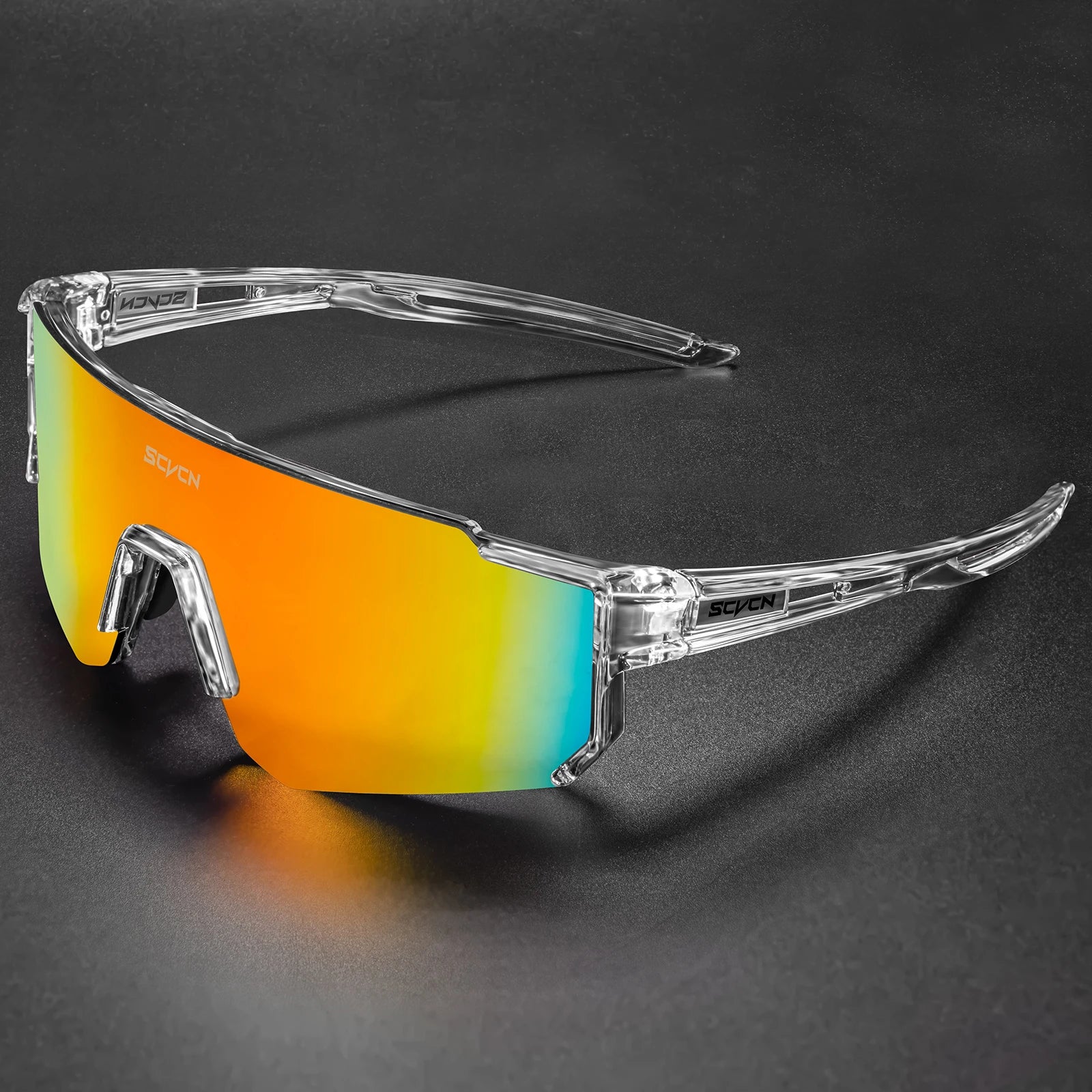SCVCN New Outdoor Cycling Sunglasses Men Road Driving Bike Glasses  Sports Mountain Climbing Women Bicycle Cycling UV400 Goggles Beauty World Shop