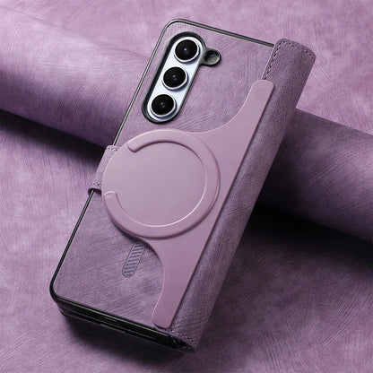2 in 1 Magnetic Zipper Cards Solt Wallet Leather Case For Samsung Galaxy Z Fold 8 ultra 7 6 5  Wireless Charging Bag Purse Cover Beauty World Shop