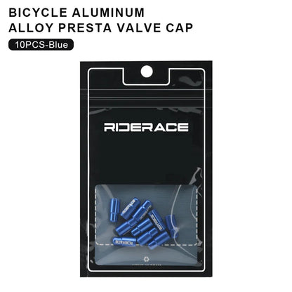 2/4/10Pcs Bicycle Tire Valve Cap Dustproof Lightweight Aluminum Alloy MTB Road Bike Tube Tyre Gas Nozzle Cover For FV Presta Beauty World Shop