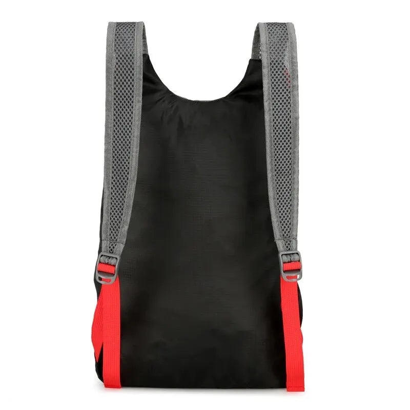 Multifunctional Outdoor Folding Backpack High Density Lightweight Waterproof Nylon Fabric Sports Bag for Camping Hiking Travel Beauty World Shop