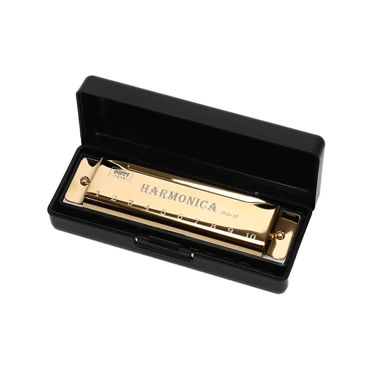 Harmonica Key of C 10 Hole Diatonic Harmonica C with Case for Beginner Students Kids Gift with Case Beauty World Shop
