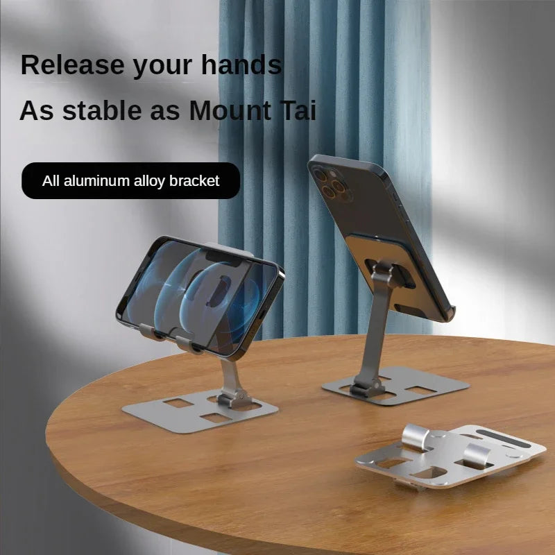 Universal Aluminum Alloy Portable Tablet Holder For iPad Air Pro Mini Tablet Stand Mount Adjustable Flexible Mobile Phone Stand Beauty World Shop