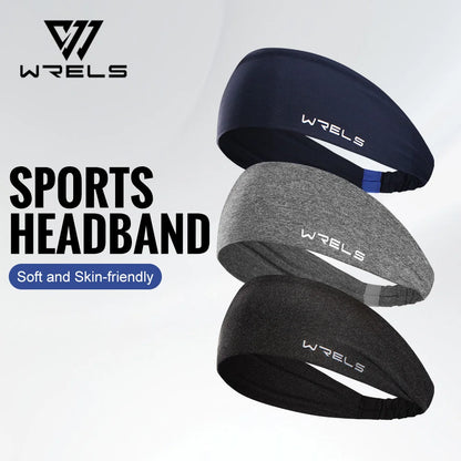 WRELS Sports Headbands Moisture Wicking Sweatbands for Running Breathable Headbands Elastic Non Slip Hairband for Women and Men Beauty World Shop