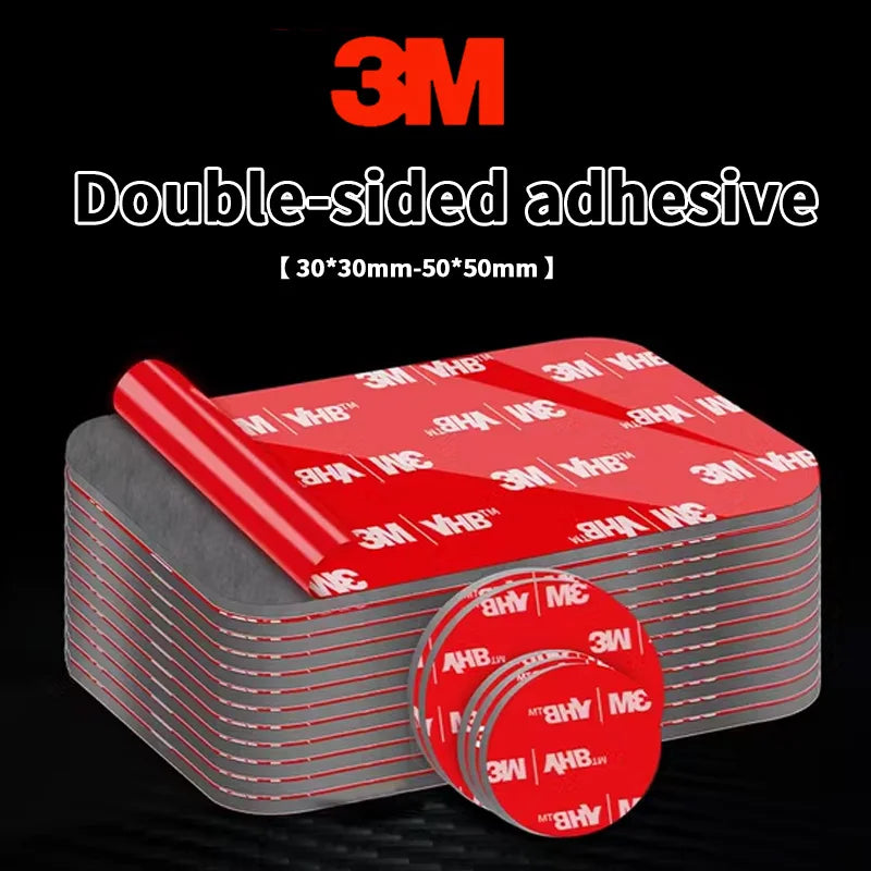 3M strong double sided tape adhesive car fixed high viscosity car special VHB sponge can be customized patch Beauty World Shop