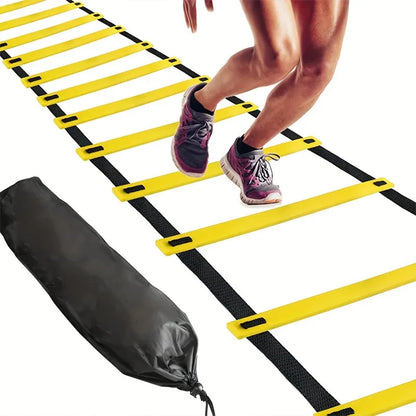 Agility Ladders Nylon Straps For Speed Training And Sports Flexibility Agility Football Training Energy Ladder Equipment Beauty World Shop
