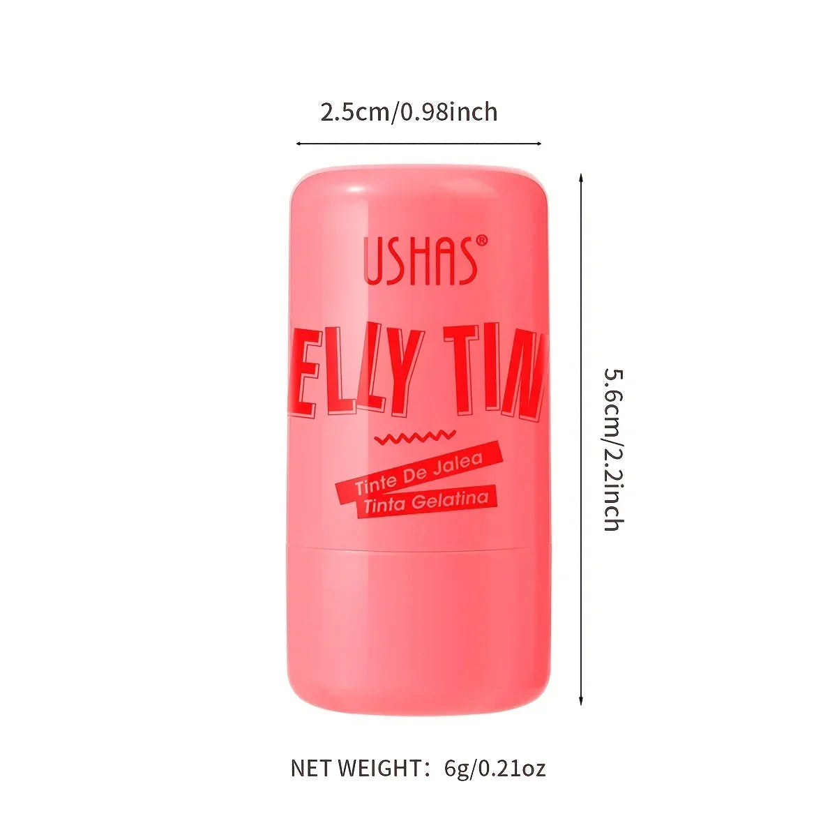 4 Colors Jelly Blush Stick Lip Balm Eyeshadow 3-in-1 Multi-Use Matte Blush Moisturize Brighten Lip Gloss Beauty Trend Shop
