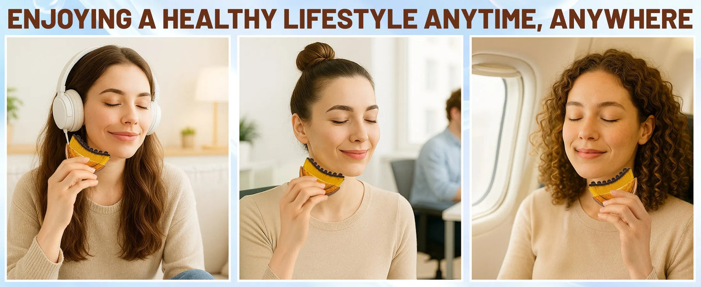 New Lymphatic Contour Face Brush, Lymphatic Drainage Massager for Face,Ergonomically Designed to Fit The Skin Precisely and Reli Beauty Trend Shop