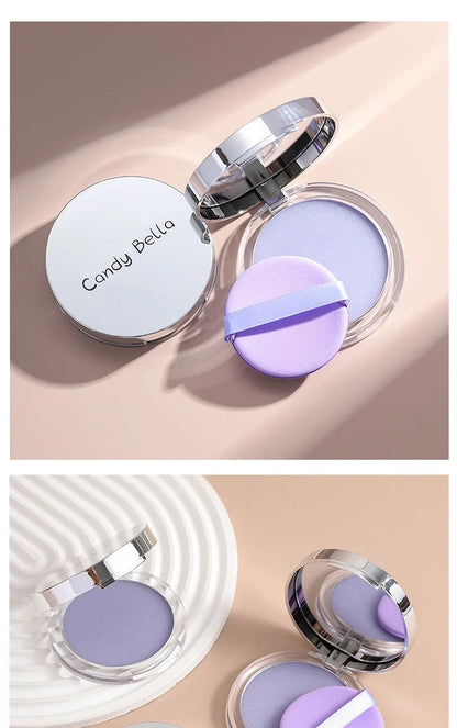 1PC Candy Bella Violet Cream To Powder Skin-friendly Skin Natural Face Long Lasting Oil-controlling Contouring Powder Cosmetics Beauty World Shop