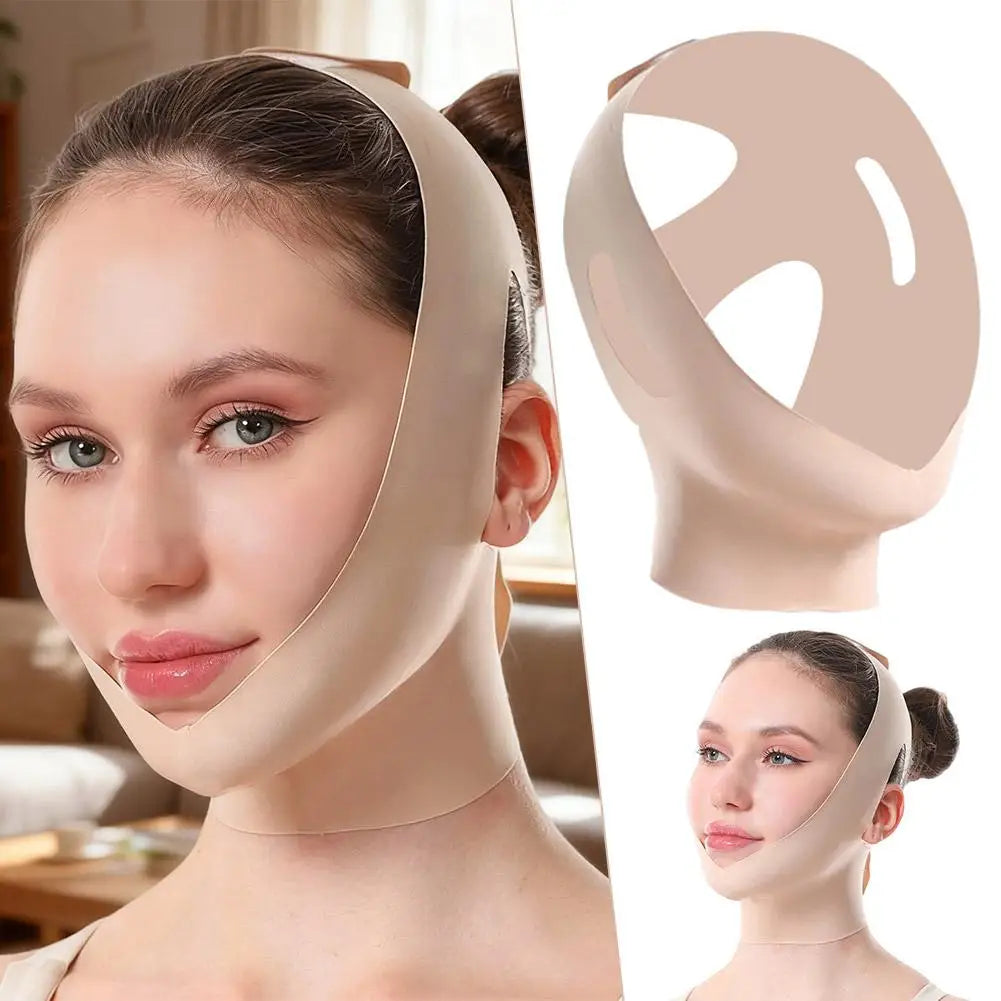 Face V Shaper Facial Slimming Bandage Relaxation Lift Up Belt Shape Lift Reduce Double Chin Face Thining Band Massage Hot Sale Beauty Trend Shop