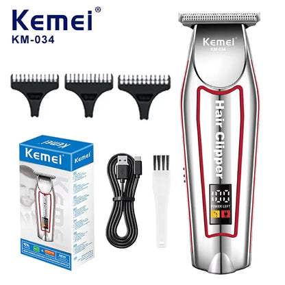 Kemei Professional Hair Trimmer Electric Beard Trimmer For Men Hair Clipper Hair Cutter Machine Haircut Grooming Kit KM-032 Beauty World Shop