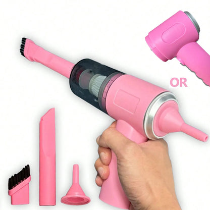 3 In 1 Integrated Suction And Blowing Vacuum Combination Vacuum Cleaner USB Charging Small Car Household Vacuum Cleaner Beauty World Shop