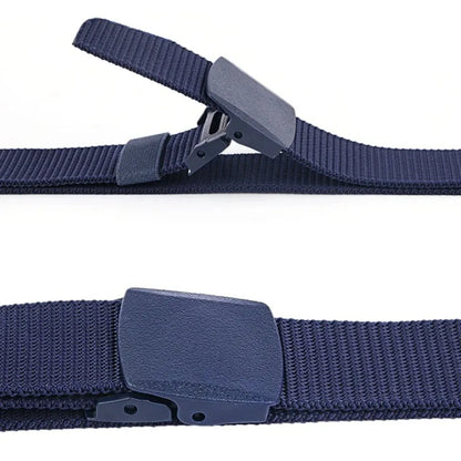 New Men's Automatic Buckle Belt Outdoor Hunting Hiking Daily Work Sports Tactical Waist Belt Hunting Clothing Accessory Beauty Fashion