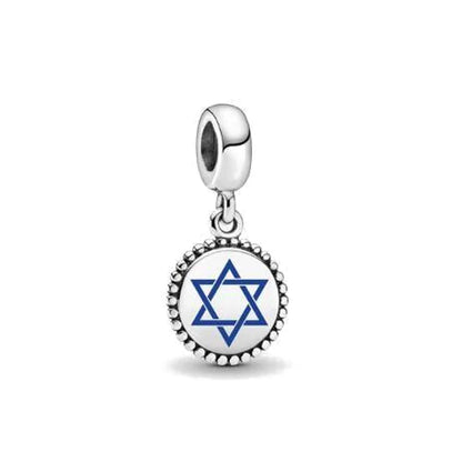 2025 New S925 Silver Spring Ball Bear Cross Pendant Suitable for Original Bracelets DIY Accessories Women's Charm Jewelry Gifts Beauty World Shop