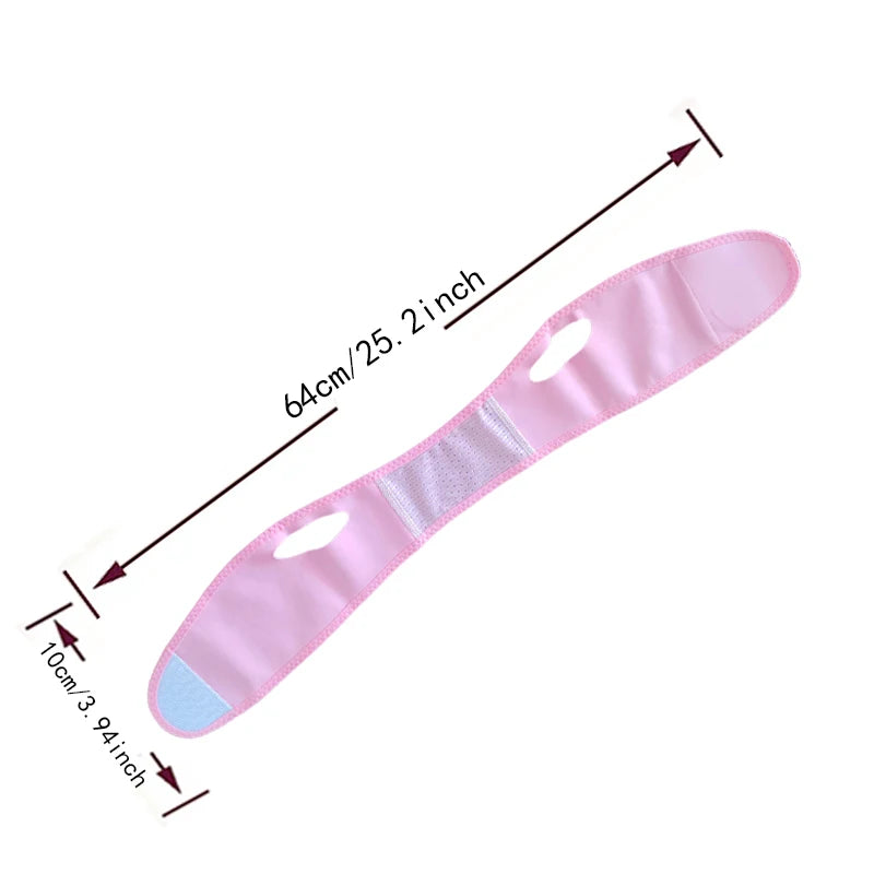 Reusable Face Strap, V Line Mask, Double Chin Reducer, Chin Up Patch, Chin Strap, V Shaped Belt, V Shaped Face Mask for Sagging Beauty World Shop