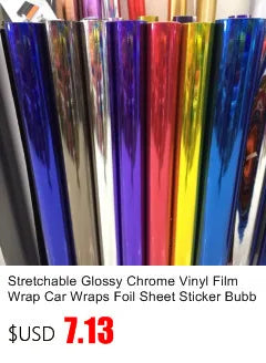 3/5/7/10CM Glossy Black Vinyl Stripes Chrome Delete Vinyl Window Trim Film For Car Interior Hood Roof Pillar Beauty World Shop