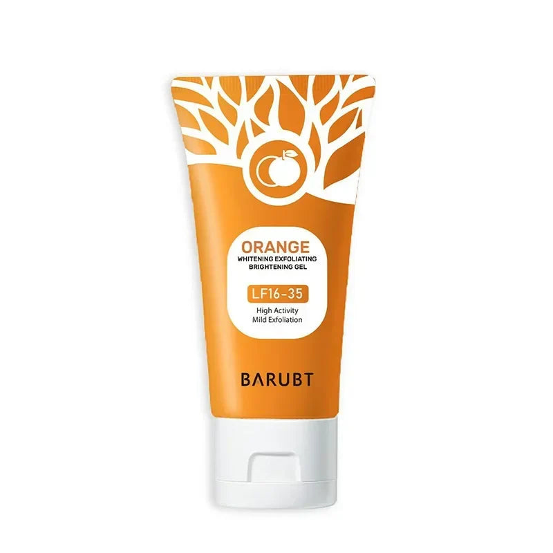 50g Orange Exfoliating Gel For Facial Body Gentle Orange Facial Scrub Body Cleansing Gel Dead Skin Remover Scrub Skin Cleaning Beauty Trend Shop