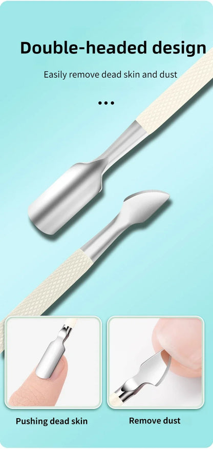 ‌Cuticle Scissors Stainless Steel Sharp Blade Durable Rust Free Nail Care Tool‌ Beauty Fashion