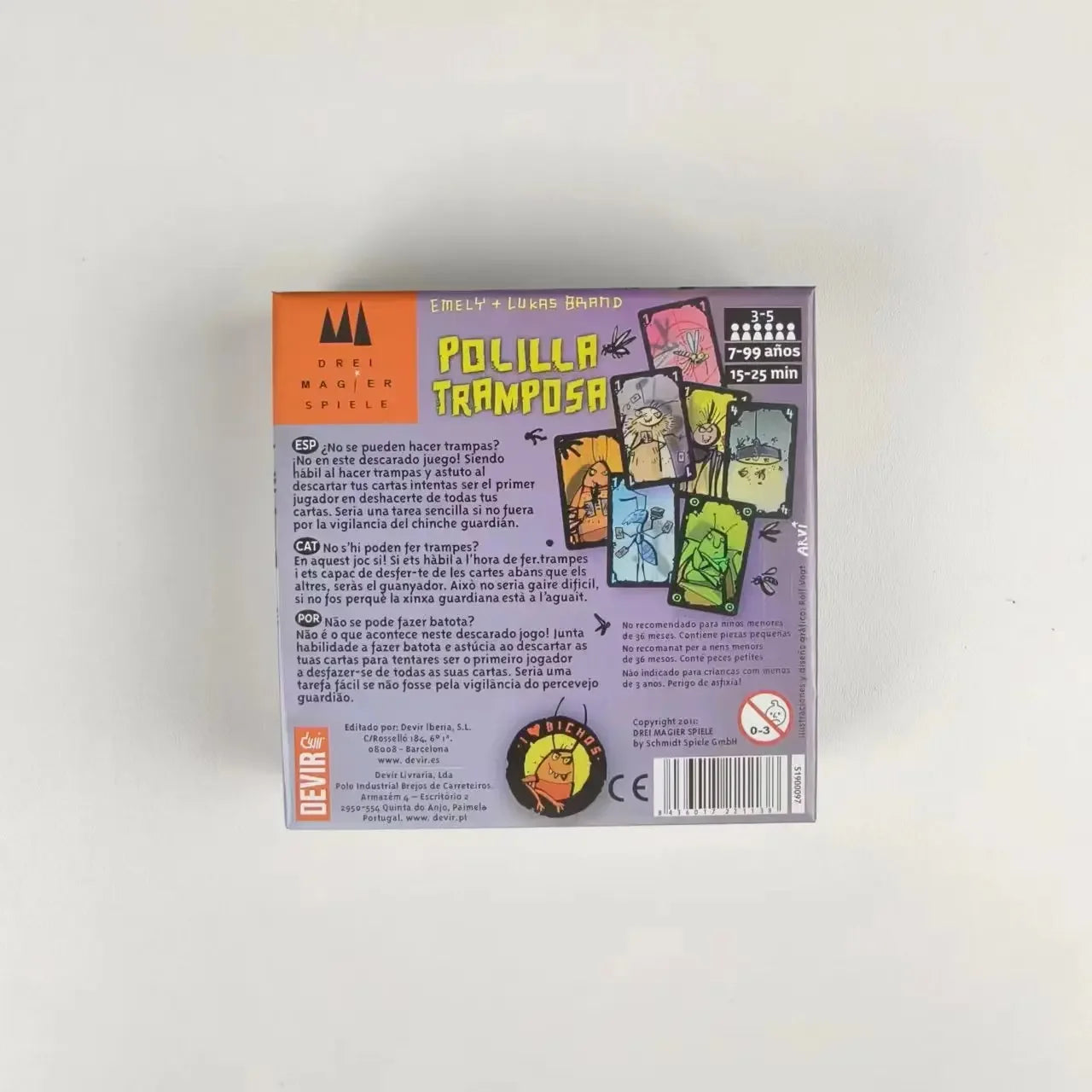 Cheating Moth Spanish Card Game For Adults Children Juegos De Mesa Español Polilla Tramposa Board Games For Family Party Games Beauty Fashion