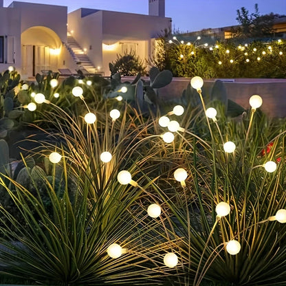 Garden Lights-New Upgraded Solar Powered Firefly Lights Outdoor Waterproof Vibran Garden Lights for Decorationi Beauty World Shop