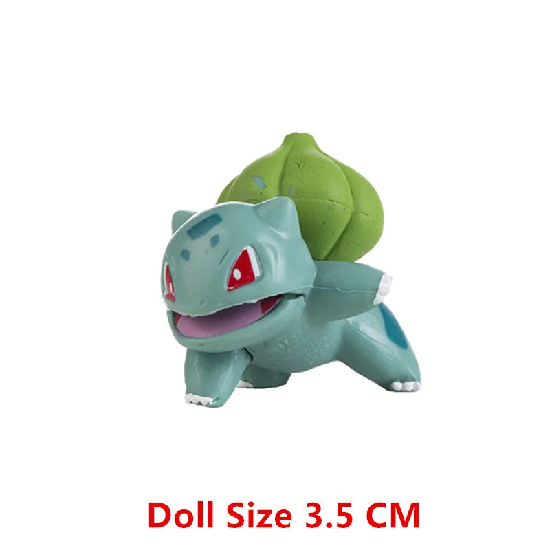 Pokemon Anime Figure Pikachu Eevee Charizard Mewtwo Cartoons Figure Collection Model Pocket Monster Action Toys Kids Birthday Gi Beauty World Shop
