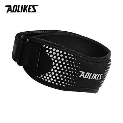 AOLIKES 1PCS Knee Braces for Knee Pain,Patella Knee Support Strap,Adjustable Patellar Tendon Stabilizer Band for Basketball Beauty World Shop