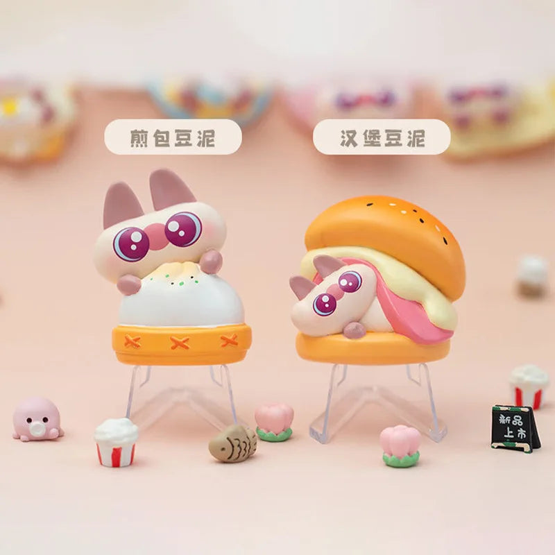 Hot Siamese Bean Delicacy Series Mysterious Surprise Blind Box Toys Creative Trendy Cartoon Girl Heart Gifts Festival Gifts Beauty World Shop