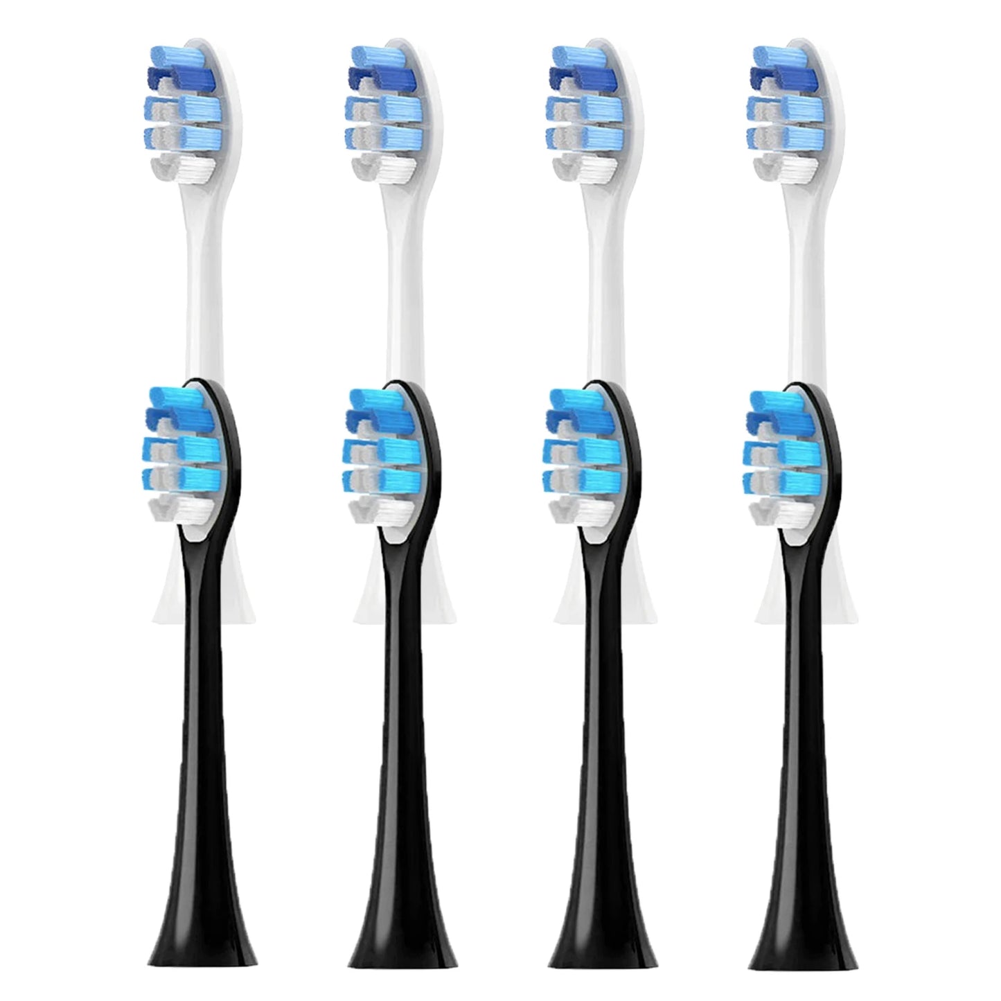 4-16pcs Replacement Toothbrush Heads Compatible with Philips Replacement Brush Heads with Protective Cover Soft Dupont Bristles Beauty World Shop