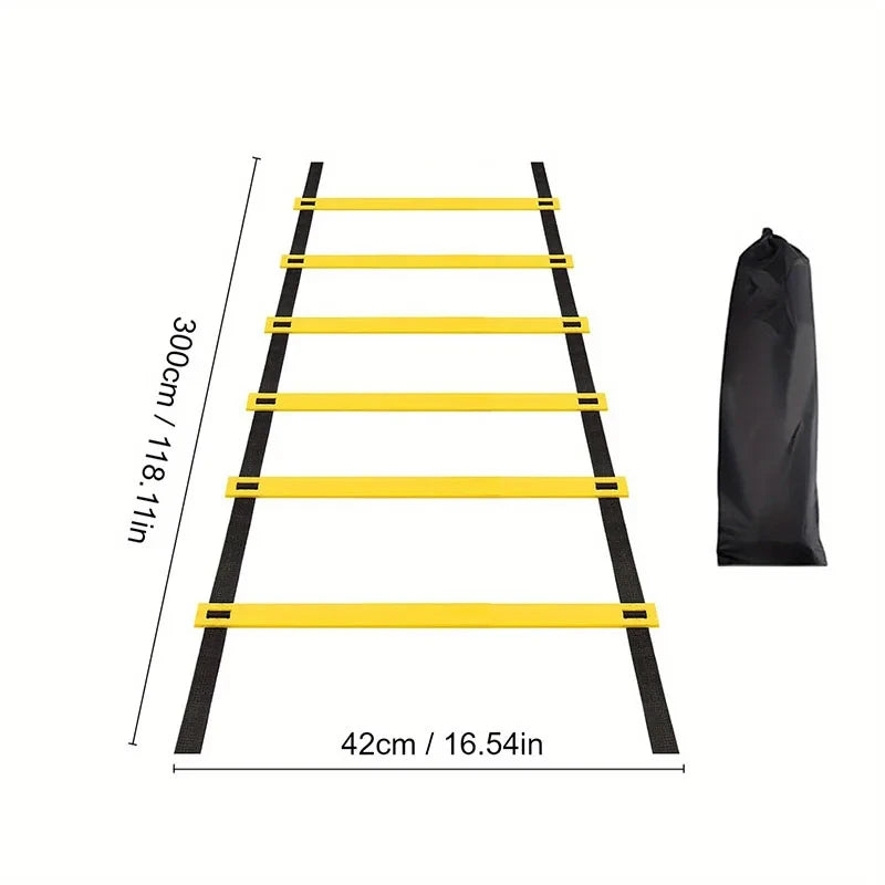 Agility Ladders Nylon Straps For Speed Training And Sports Flexibility Agility Football Training Energy Ladder Equipment Beauty World Shop