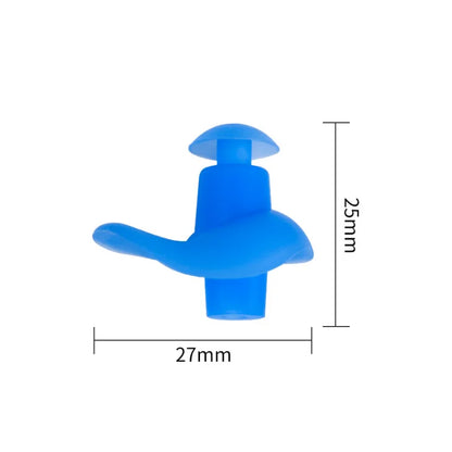 Durable Earplugs Classic Delicate Texture 1 Pair Waterproof Soft Earplugs Silicone Portable Ear Plugs Swimming Accessories Beauty World Shop