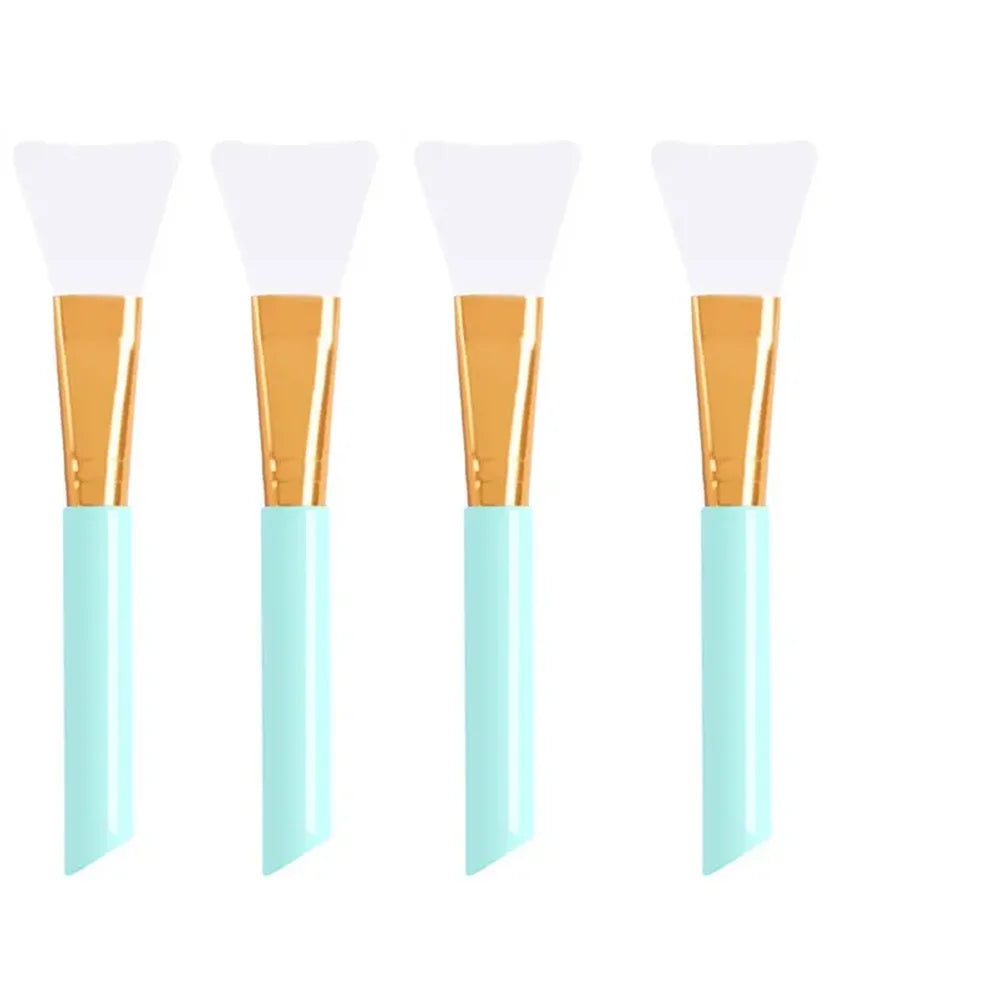 1/4/5/6-pack advanced silicone facial mask brush - mild and soft, suitable for all skin types, formaldehyde free Beauty World Shop