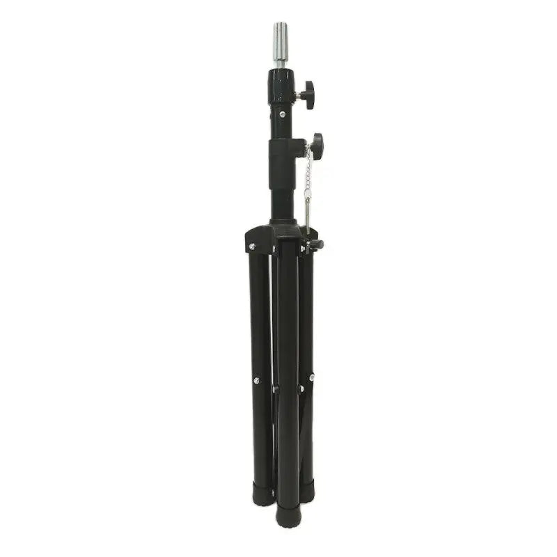 150cm high Tripod Canvas Head Stand Training Mannequin Stand Wig Holder Adjustable Plastic Material Hair Accessory Tools Beauty World Shop