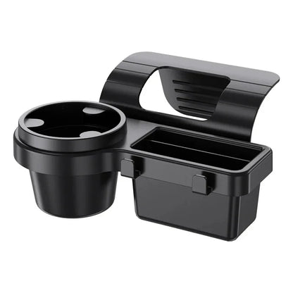 Car Cup Stand Phone Holder Mount Tray Side Door Window Storage Barrel Pocket Hanging Storage Rack with Auto Interior Accessories Beauty World Shop