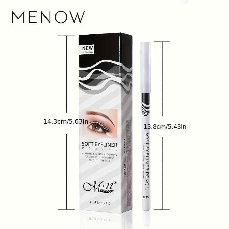 Wooden Rod White Inner Eyeliner Pen Eyelid Under Crease Pen Matte White Pen Beauty Eyeliner Easy Coloring Beauty Trend Shop