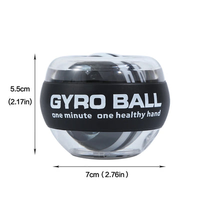 Wrist Power Ball Auto-Start Grip Ball Strengthener Gyroscopic Arm Gyro Hand ball Home Fitness Forearm Exerciser Beauty World Shop