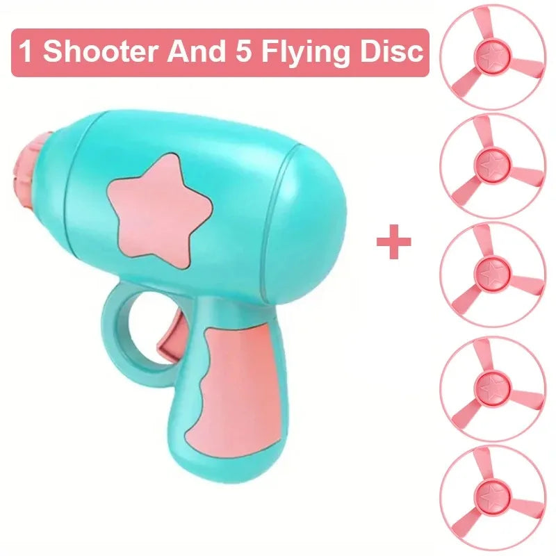 Funny Cat Toy Interactive Launch Pet Training Toy For Kitten Mini Flying Disc Shooting Gun Chasing Games Cat Toys Pet Supplies Beauty World Shop