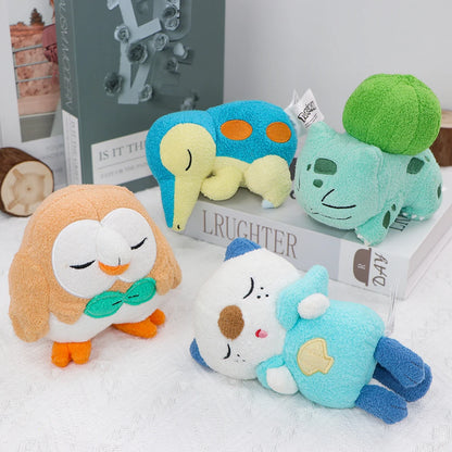 Oshawott Caterpie Gardevoir Oshawott Cyndaquil Plush Toys Cute Anime Stuffed Bulbasaur Pikachu Cartoon Peluche Doll Gfit 18-20CM Beauty World Shop