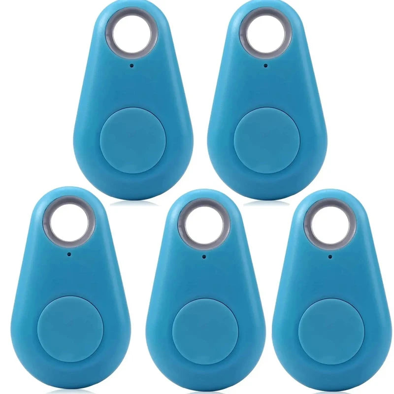1-5pcs Wireless Mini GPS Tracker Anti-lost Alarm Key Child Bag Wallet Finder Bluetooth APP Locator Smart Tag For Ios And Android Beauty World Shop