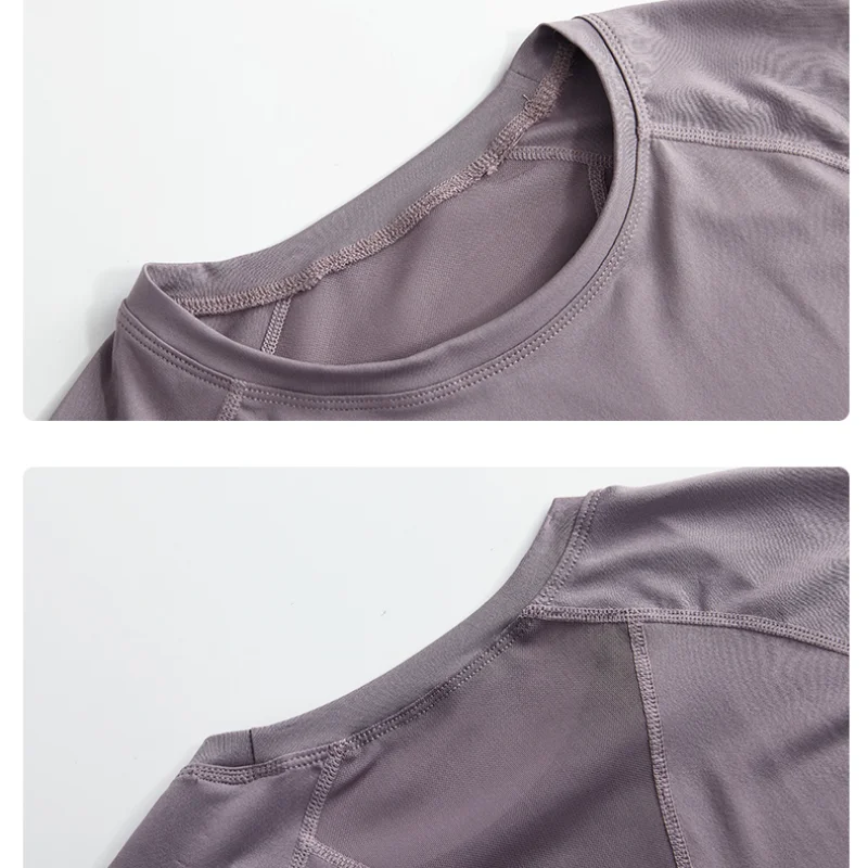 DRUR 2pcs Yoga Set Women Sports Pants Sets 2 Piece Sportswear Outfit Female Long Sleeve Fitness Top High Waist Sweatpants Suits Beauty World Shop