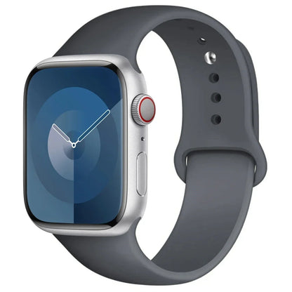 Silicone Band For Apple Watch strap 44mm 45mm 40mm 41mm 42-38mm 45 mm sport bracelet iwatch series 8 7 6 5 4 3 SE 9 Ultra 2 49mm Beauty World Shop
