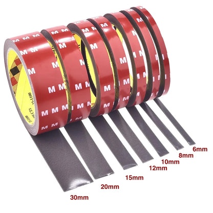 3Meters Strong Double Sided Adhesive Tape With High Viscosity For Automotive Use High Temperature Resistant Fixed Adhesive Patch Beauty World Shop