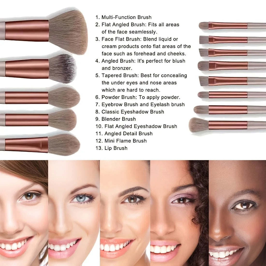 Makeup Brushes 8-29Pcs Makeup Kit Professional Women Cosmetic Soft Powder Brush Eyeshadow Foundation Full Set Travel Beauty Tool Beauty World Shop