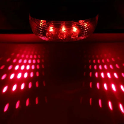 Bicycle Bike LED Lights 2 Lasers 5 LED Waterproof Cycling Taillight Safety Warning Taillight MTB Bike Rear Tail Lights Beauty World Shop