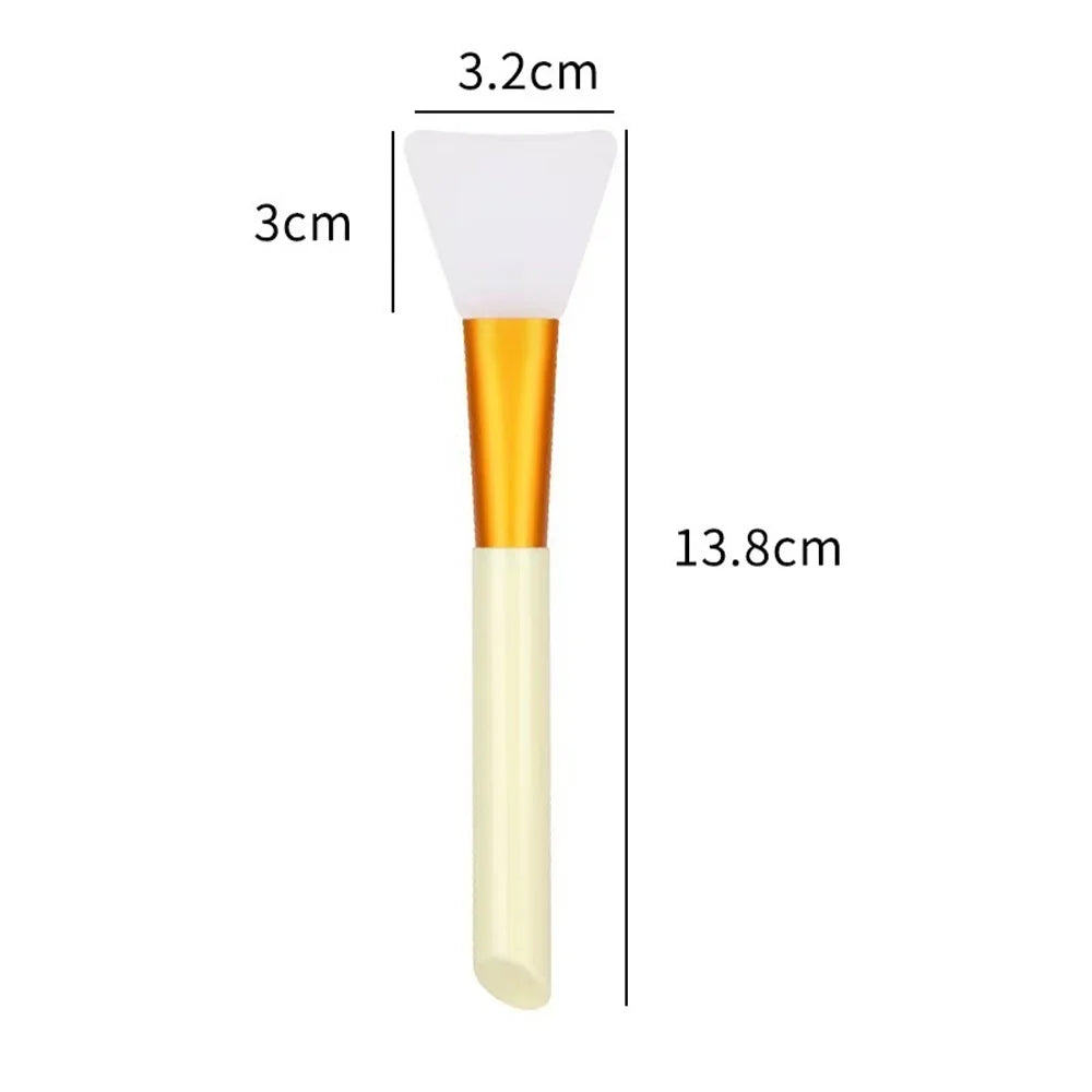 1/4/5/6-pack advanced silicone facial mask brush - mild and soft, suitable for all skin types, formaldehyde free Beauty World Shop