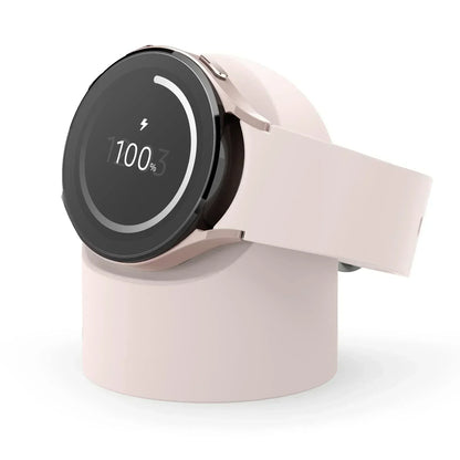 Compatible with Samsung Galaxy Watch 7 6 5 Charger Stand 40 44 46mm Galaxy Watch 5Pro Charger silicone Stand Charging base Beauty World Shop
