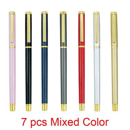 1-3-4-7 pcs Luxury Metal Business Office Supplies High Quality Stationery Beauty World Shop